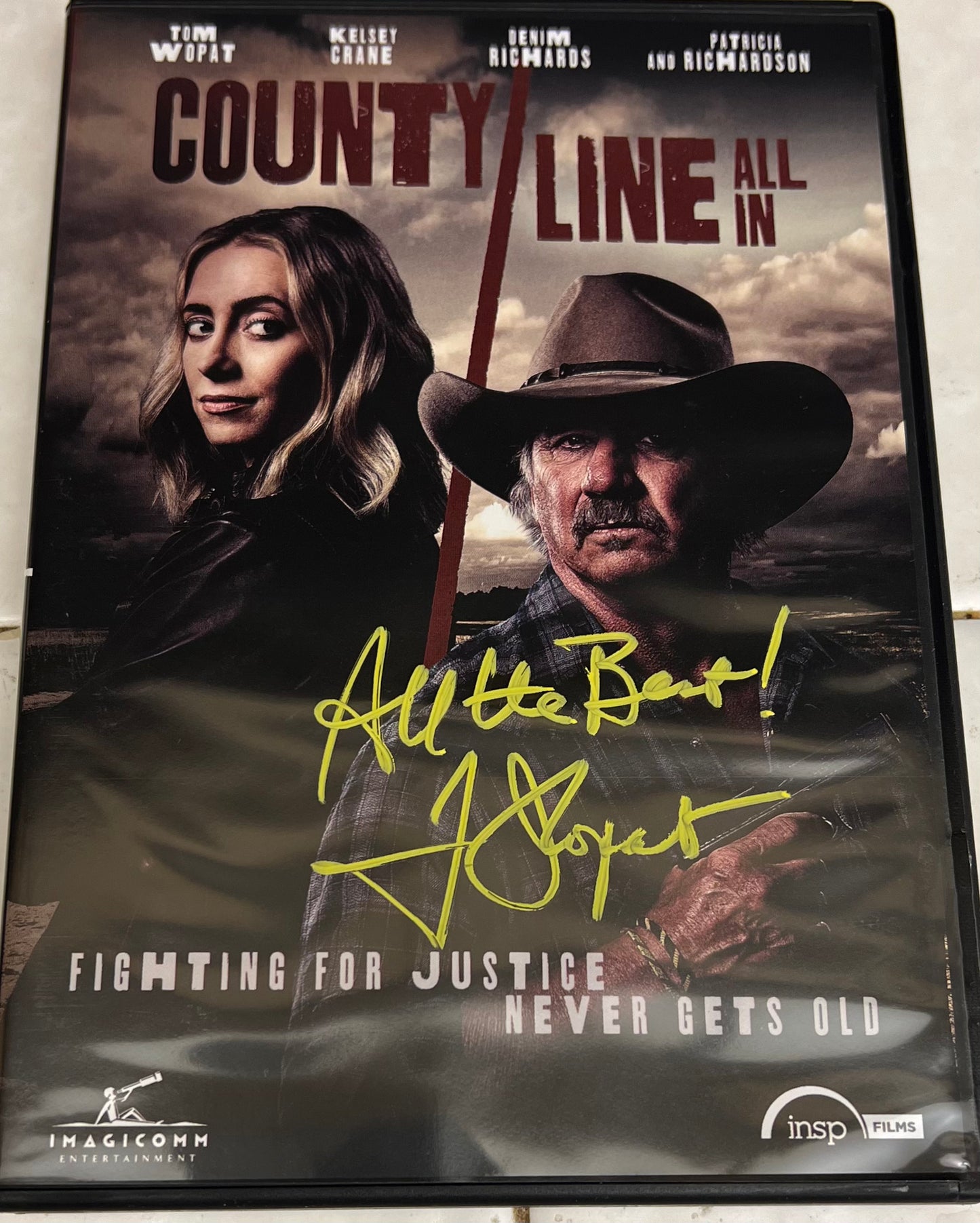 County Line: All In DVD (Signed)